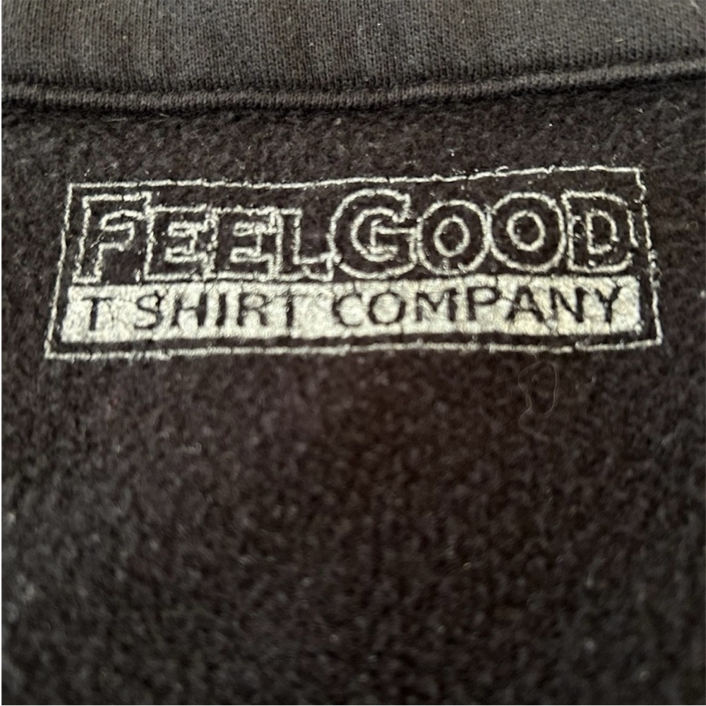 Feel Good T Shirt Company Casual Black ContemporaryTote Bag w/side pocket soft - Picture 7 of 8